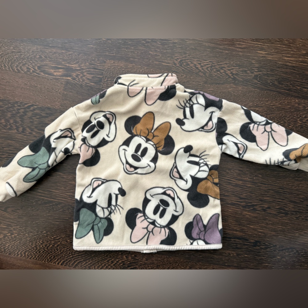 H&M Minnie Fleece Zip-Up Jacket - Picture 4 of 5